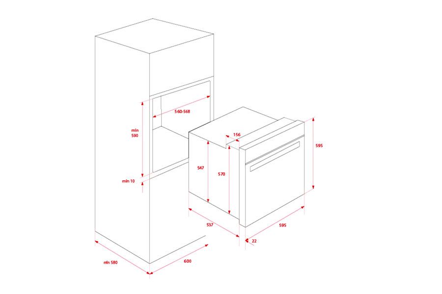 Lò nướng teka HLB860