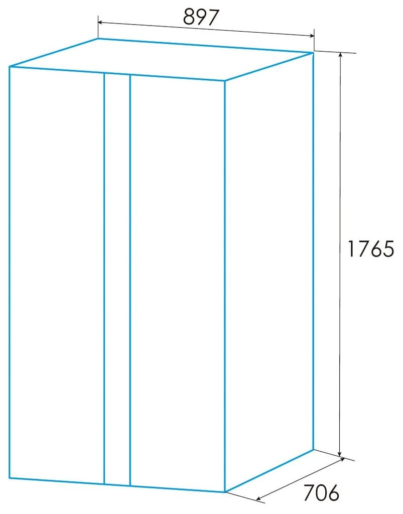 Tủ lạnh Edesa ESS-1833 NF EX