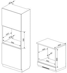 Lò nướng âm tủ Fagor 8H-185TFTNA