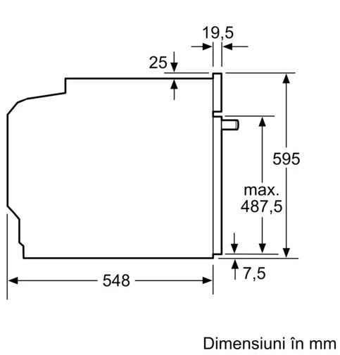 Lò nướng Bosch HBA534EB0 Series 4