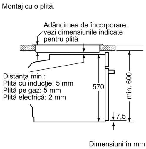 Lò nướng Bosch HBA534EB0 Series 4