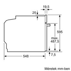 Lò nướng Bosch HBA554YS0 Series 4