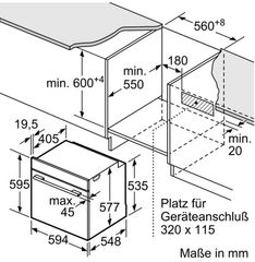 Lò nướng Bosch HBG675BB1 Series 8