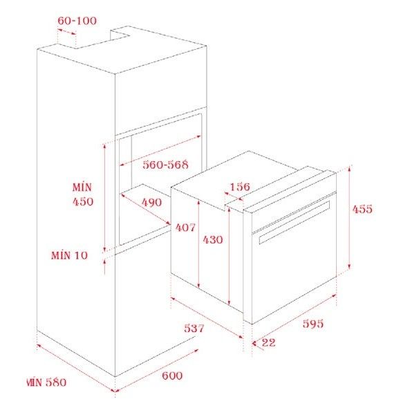 Lò nướng teka HLC 840