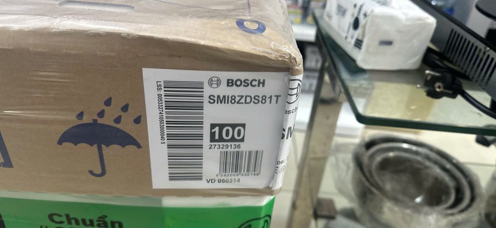 Máy rửa bát Bosch SMI8ZDS81T Serie 8 2025