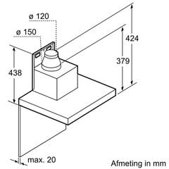 Máy hút mùi Bosch DWB77CM50 Series 6