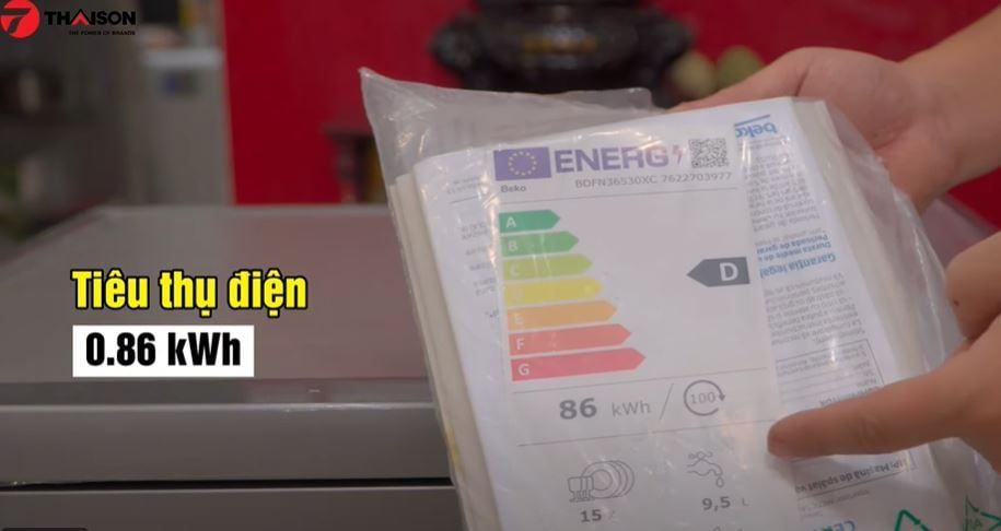 Máy rửa bát Beko BDFN36530XC rửa siêu sạch, sấy siêu khô