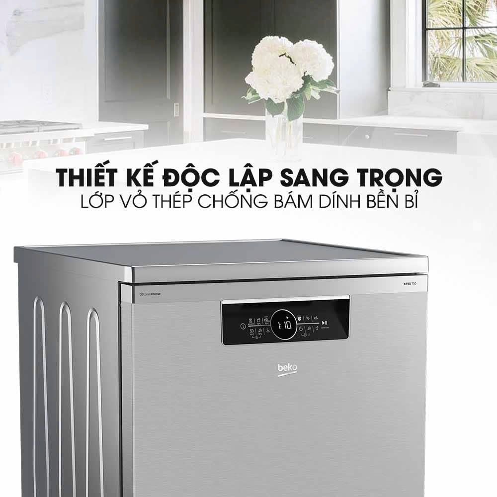 Máy rửa bát BEKO BDFN36650XC 16 bộ