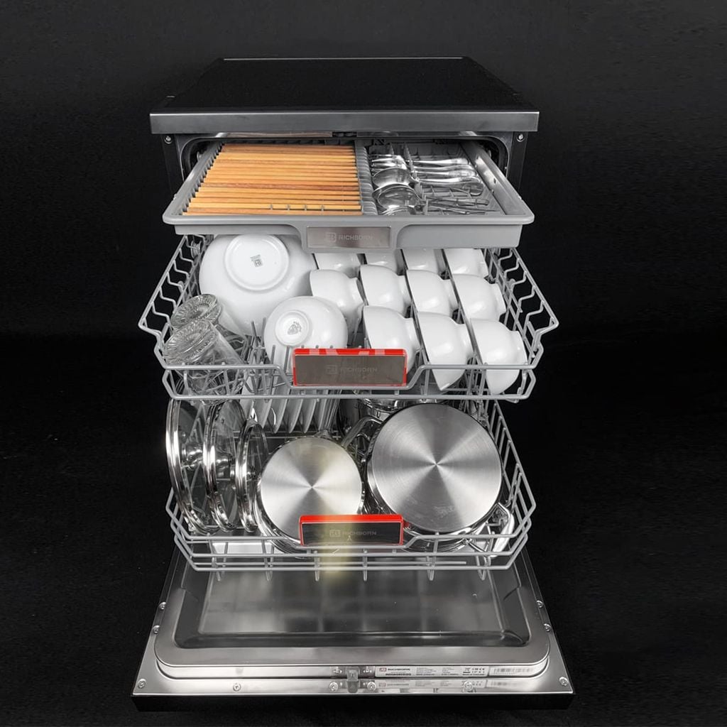 Máy rửa bát Richborn RDG6080SQB/G 16 bộ