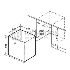 Máy rửa bát Richborn RDP6085SHB/S 16 bộ