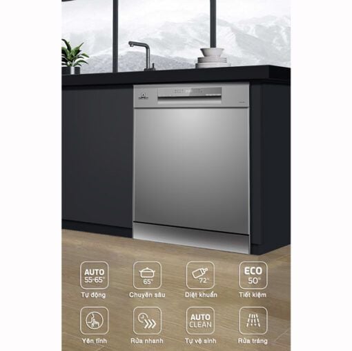 Máy rửa bát Richborn RDS6085FMS 15 bộ