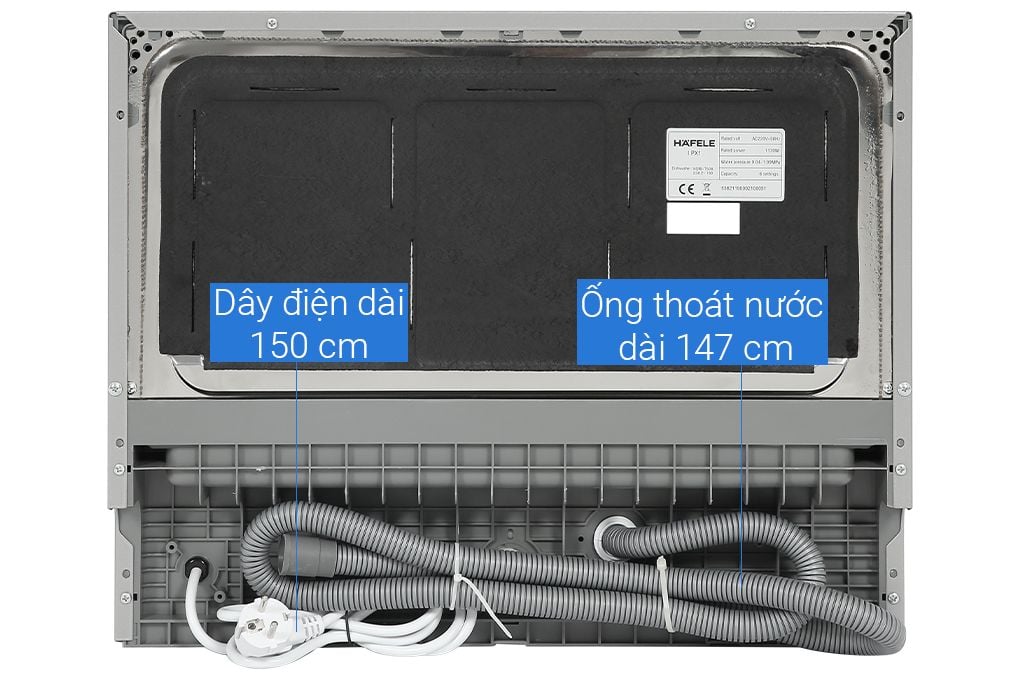 Máy rửa bát Hafele HDW-T50A