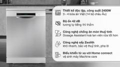 Máy rửa bát Bosch SMS6ZCI08E series 6
