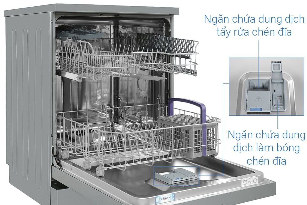 Máy rửa bát độc lập BEKO DVN06431S 14 bộ