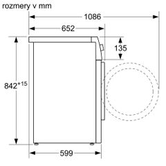 Máy sấy quần áo Bosch WTX87M90BY