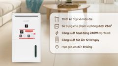 Máy hút ẩm Sharp DW-D12A-W 12 lít