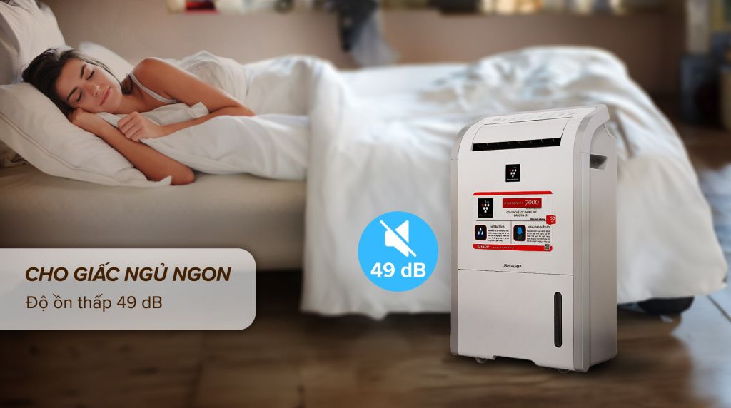 Máy hút ẩm Sharp DW-D20A-W 20 lít