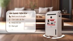 Máy hút ẩm Sharp DW-D20A-W 20 lít