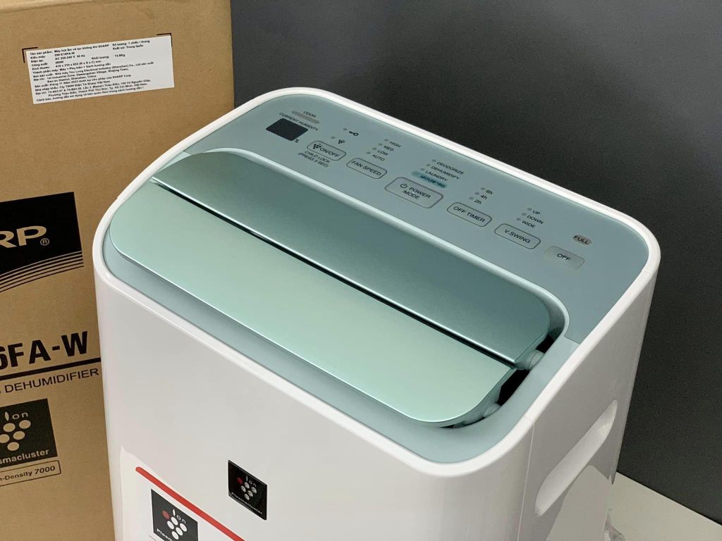 Máy hút ẩm Sharp DW-E16FA-W 16 lít