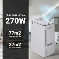 Máy hút ẩm Sharp DW-T30FV-W / H kèm lọc không khí