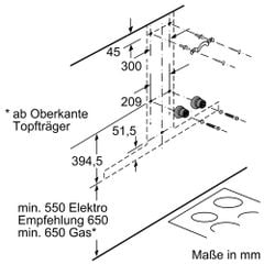 Máy hút mùi Bosch DWB98JQ50 Series 6