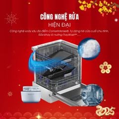 Máy rửa bát Beko BDFN36530XC rửa siêu sạch, sấy siêu khô