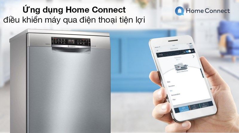 Tính năng Home connect giúp kiểm soát thiết bị Tính năng Home connect giúp kiểm soát thiết bị