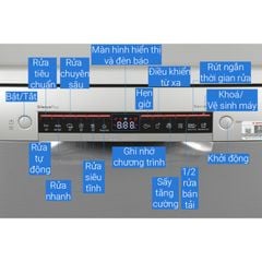 Máy rửa bát Bosch SMS4EMI06E series 4 độc lập