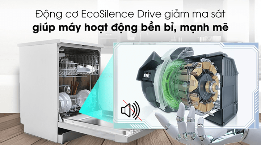 Máy rửa bát Bosch SMS6ZCI06E Serie 6 14 bộ