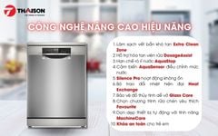 Máy rửa bát Bosch SMS6ZCI06E Serie 6 14 bộ