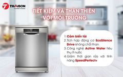 Máy rửa bát Bosch SMS6ZCI06E Serie 6 14 bộ