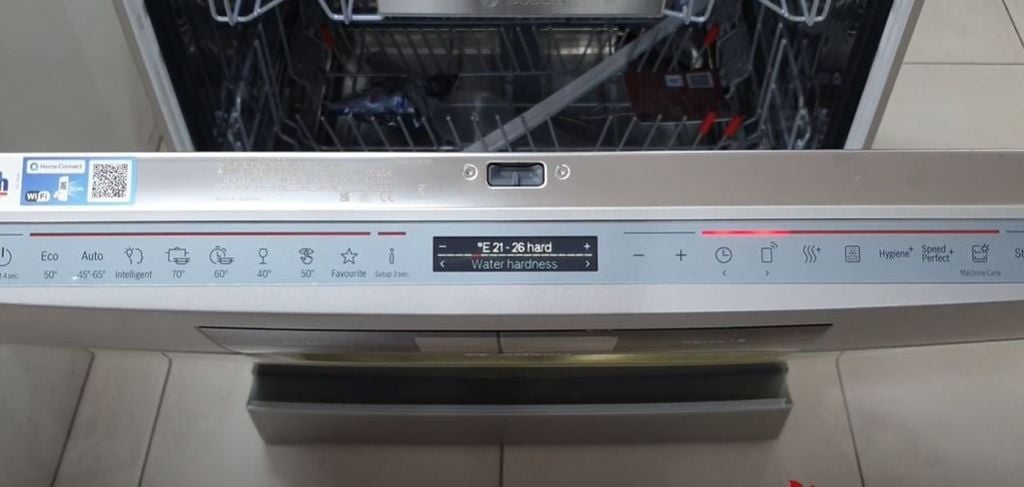 Máy rửa bát Bosch SMS8YCI03E series 8 tự động hé cửa