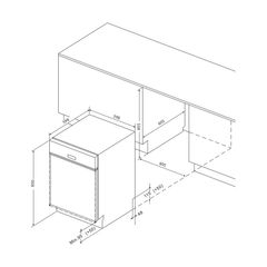 Máy rửa bát Eurosun SMS80EU15E