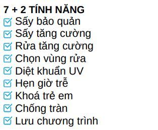 Máy rửa bát Richborn RDP6085SHB/S 16 bộ