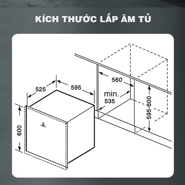 Máy rửa bát Richborn RDS6060MUS 12 bộ