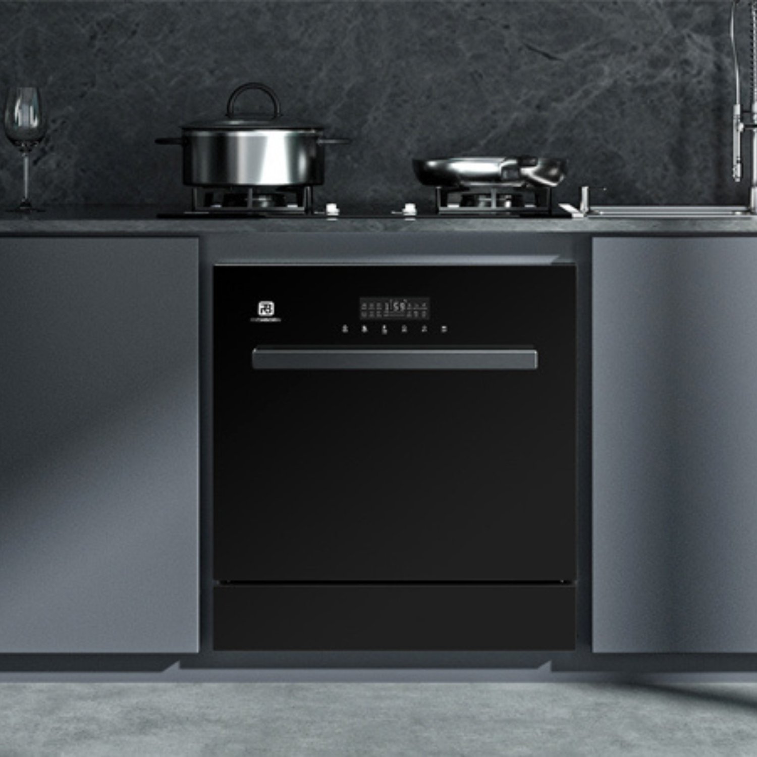 Máy rửa bát cao 75cm - Richborn RDS6060MUS