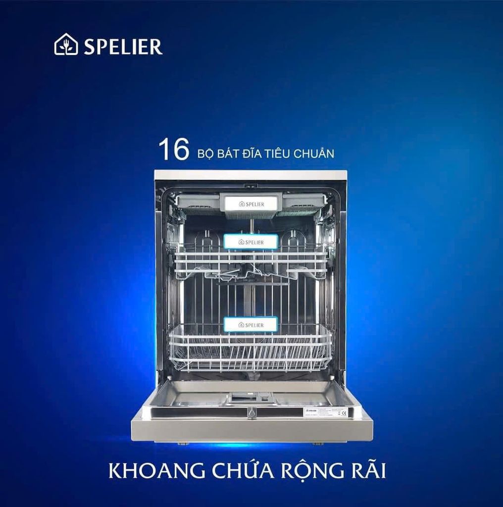 Máy rửa bát Spelier SP 15 DW NX