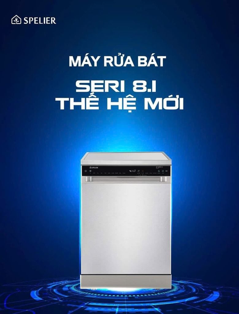 Máy rửa bát Spelier SP 15 DW NX