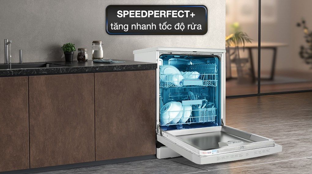 Máy rửa bát Bosch SMS4IVI01P Series 4 độc lập