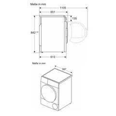 Máy sấy quần áo Bosch WQB245B40