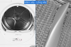 Máy sấy quần áo Bosch WQG24570SG Tụ hơi