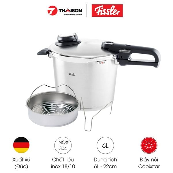 Nồi áp suất Fissler Vitavit Premium 22cm - 6L