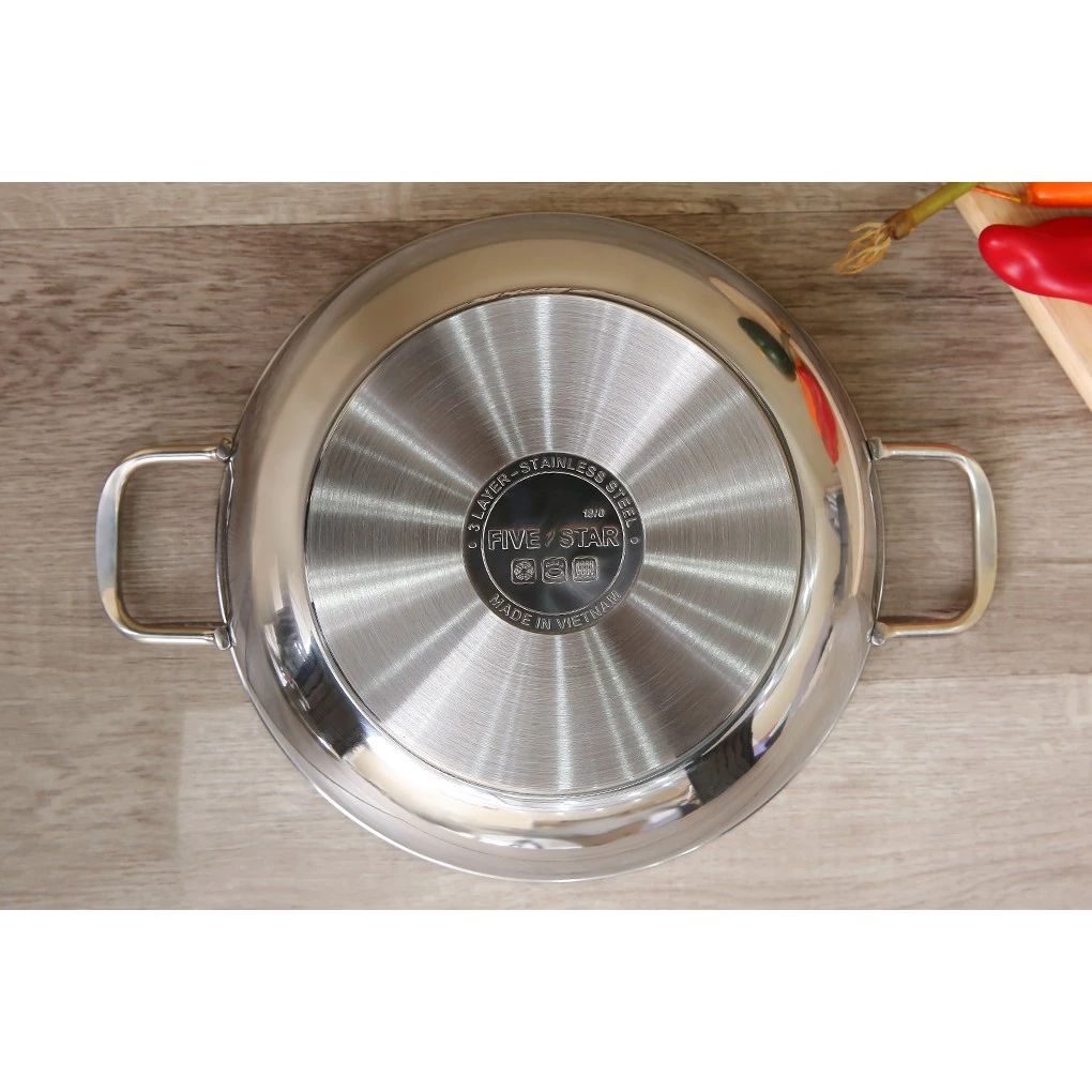 Nồi lẩu inox 304 Fivestar size 28cm