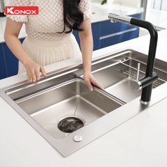 Chậu rửa bát Konox KN8751TS Dekor