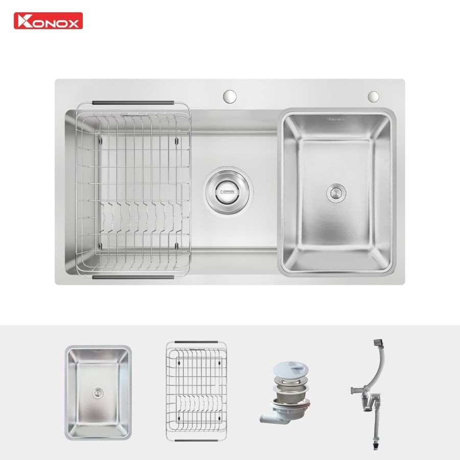 Chậu rửa bát Konox KN8248SO Dekor