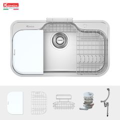 Chậu rửa bát Konox Tari 9051SR Full