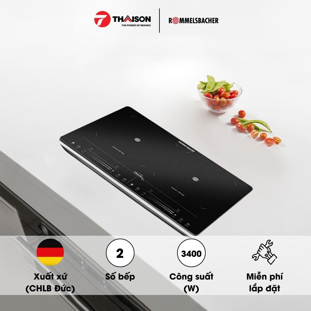 Bếp từ đôi Rommelsbacher CT-3420/IN