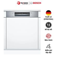 Máy rửa bát Bosch SMI4ECS14E bán âm 13 bộ