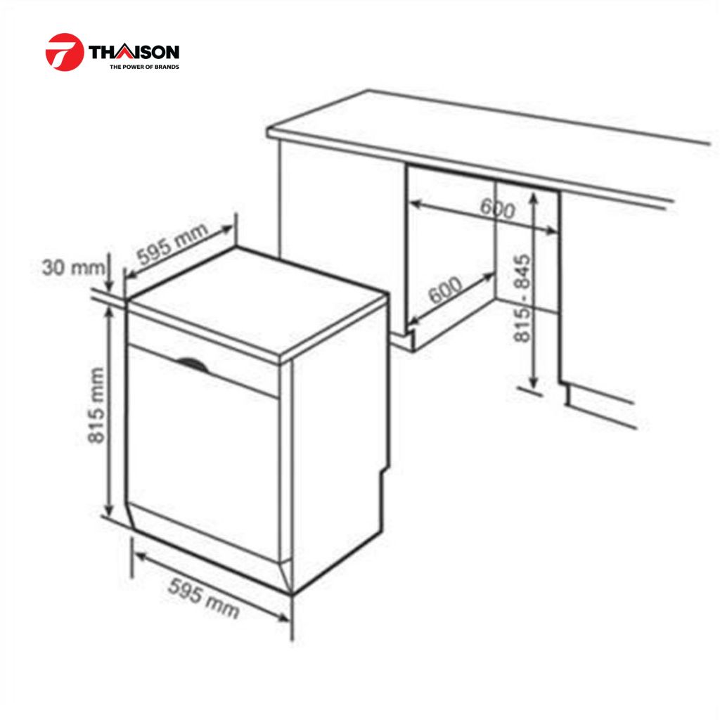 Máy rửa bát Bosch SMS6ECI07E Series 6