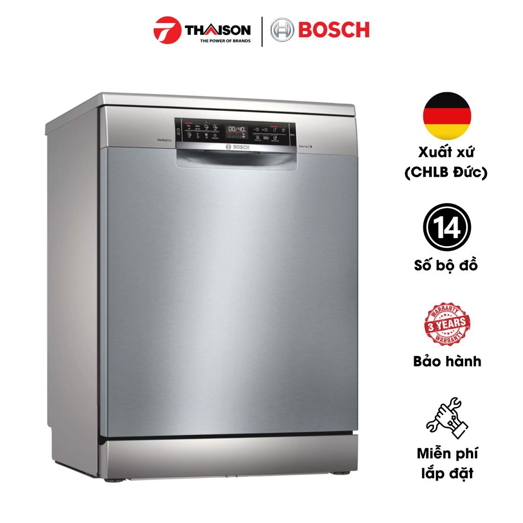 Công nghệ Active Water - Máy rửa bát Bosch SMS6ZDI48E